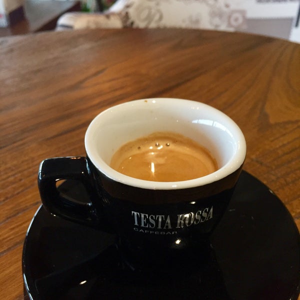 Photo taken at Testa Rossa Caffé by KRY   on 12/28/2016