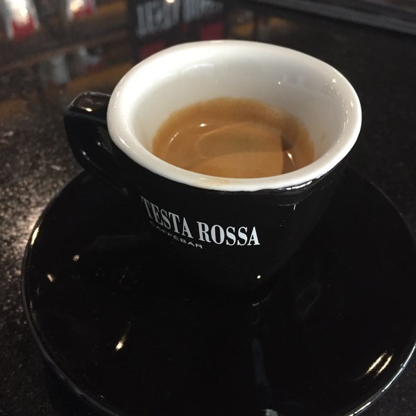 Photo taken at Testa Rossa Caffé by KRY   on 11/27/2016
