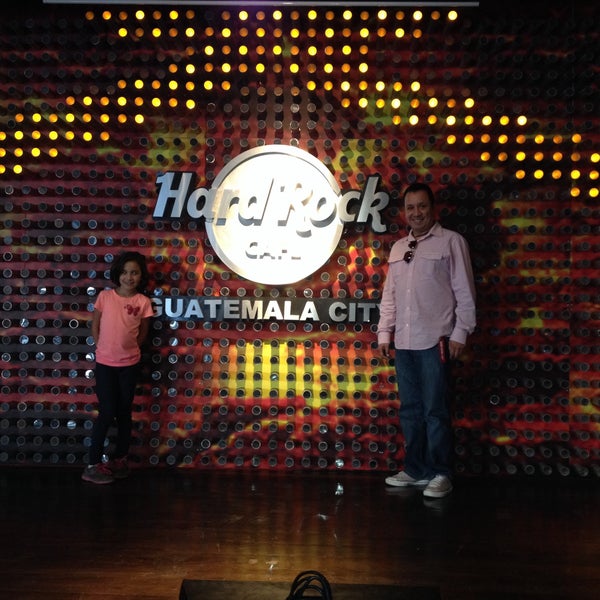 Photo taken at Hard Rock Cafe Guatemala by Captain S. on 1/2/2015