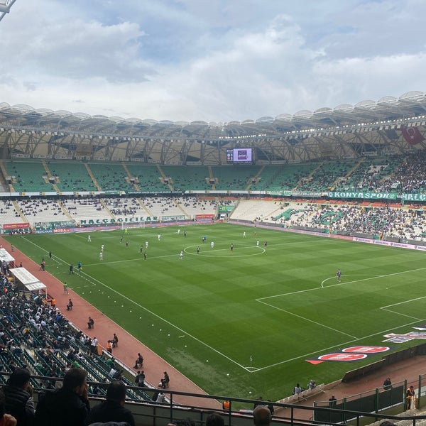 Photo taken at Konya Büyükşehir Stadyumu by Mehmet Akif G. on 6/3/2023