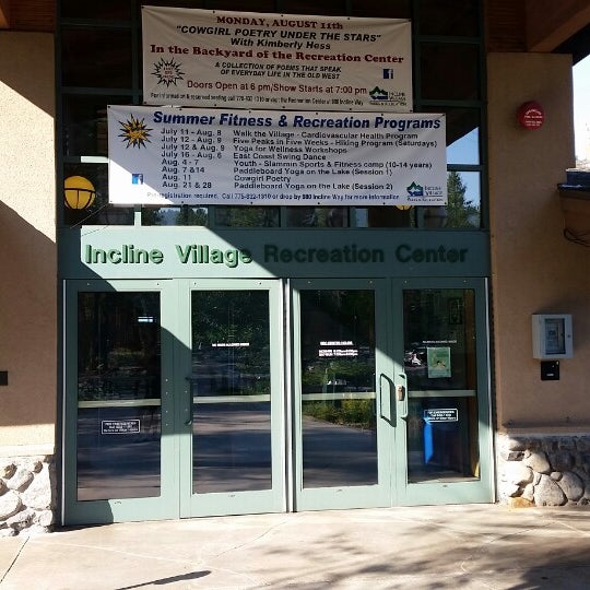 Photos at Incline Village Recreation Center Recreation Center