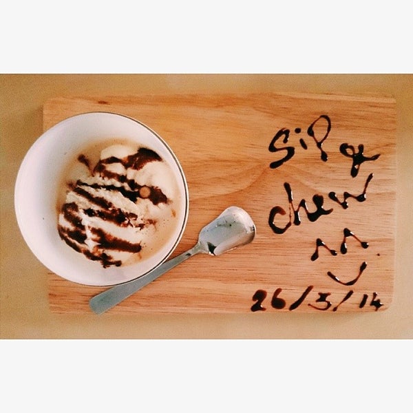 Photo taken at Sip &amp; Chew Cafe by ChanSeng F. on 3/26/2014