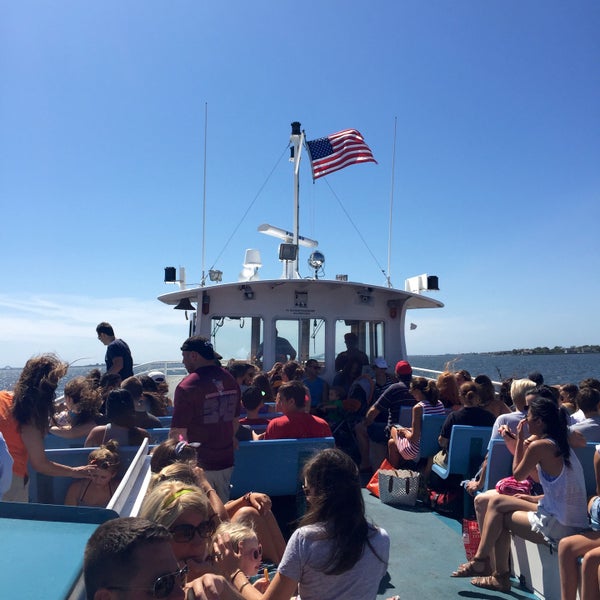 Photo taken at Fire Island Ferries - Main Terminal by Angie on 9/5/2015