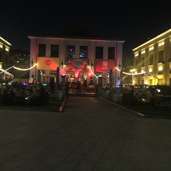 Photo taken at MAYAK Restaurant Baku Boulevard by Yasemin A. on 7/4/2017