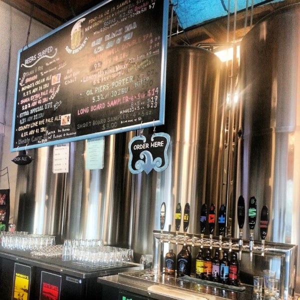 Photo taken at Surf Brewery by gj = acomputerpro on 2/17/2013
