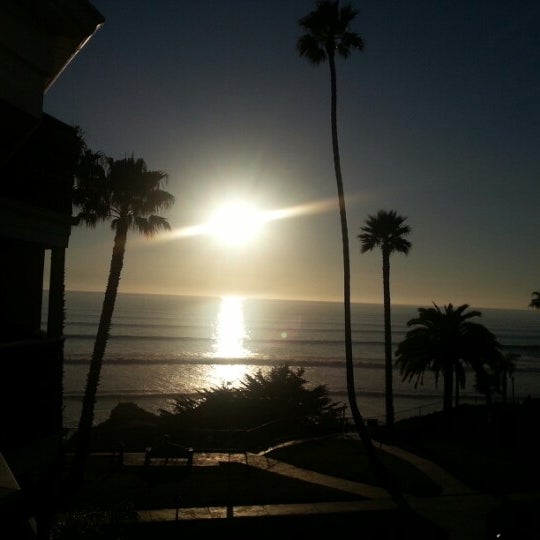 Photo taken at SeaCrest OceanFront Hotel in Pismo Beach by Milena O. on 1/21/2013