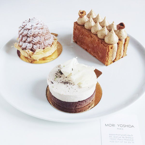 Mori Yoshida Pastry Shop In Paris