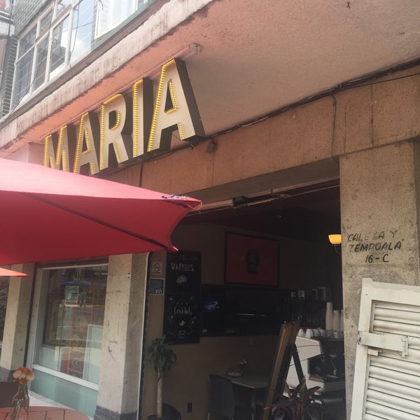 รูปภาพถ่ายที่ maría café โดย Aranzazu G. เมื่อ 6/24/2017