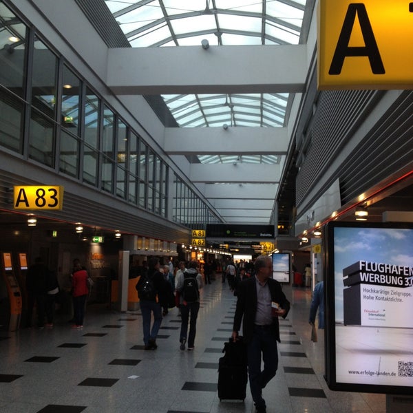 Photo taken at Düsseldorf Airport (DUS) by Rob P. on 5/10/2013