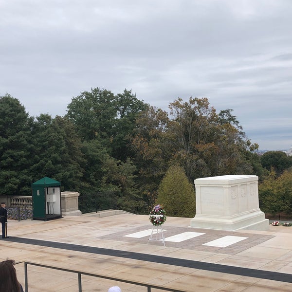 Photo taken at Tomb of the Unknown Soldier by Jennifer M. on 10/23/2022