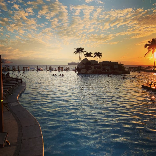 Photo taken at Marriott Puerto Vallarta Resort &amp; Spa by Ray E. on 12/28/2018