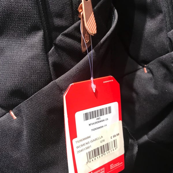 North face isabella store rose gold