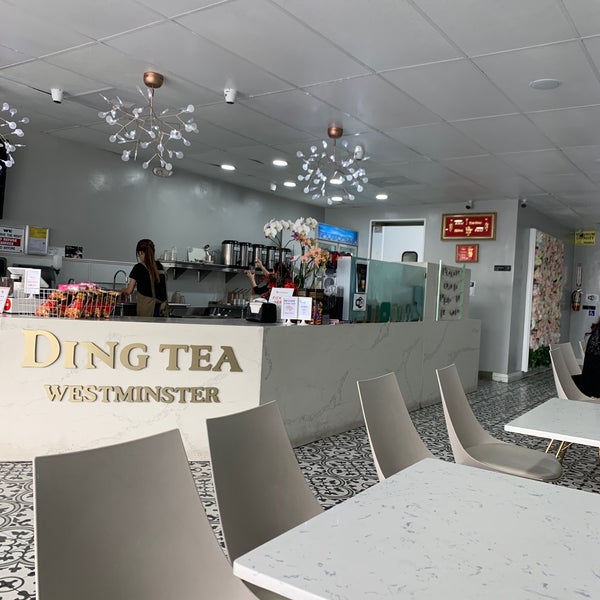 Recap of Ding Tea's Grand Opening in Westminster - That Line Was