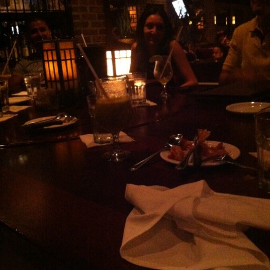 Photo taken at Bâton Rouge Steakhouse &amp; Bar by Matthew B. on 10/27/2012