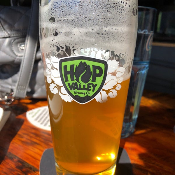 Photo taken at Hop Valley Brewing Co. by Adam G. on 5/1/2019