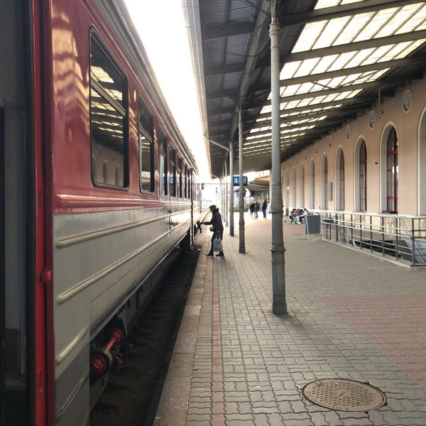 Photo taken at Vilnius Train Station by Thomas v. on 3/19/2023