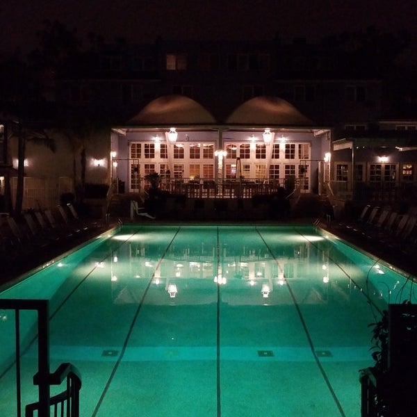 Photo taken at The Lafayette Hotel, Swim Club &amp; Bungalows by Tom H. on 10/30/2017