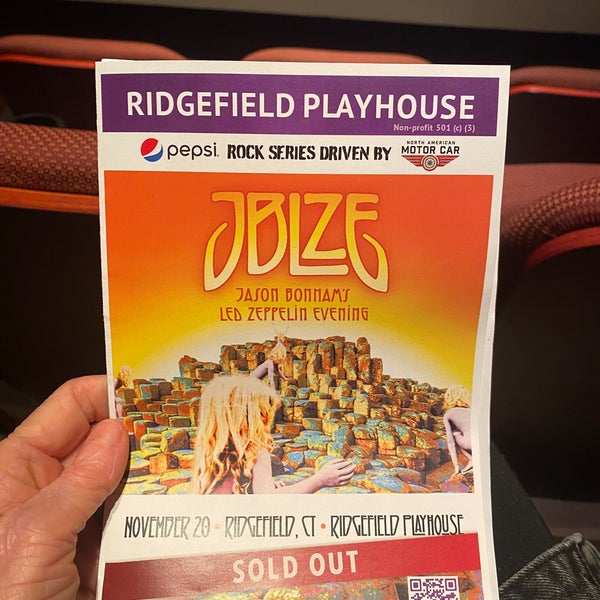 Снимок сделан в Ridgefield Playhouse пользователем Kate 11/21/2023