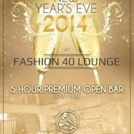 Fashion Forty Lounge NYE 2014 at Fashion Forty Lounge, New York, NY, early @ Tuesday December 31 2013. Grab your tickets @ http://tinyurl.com/oyvmshp