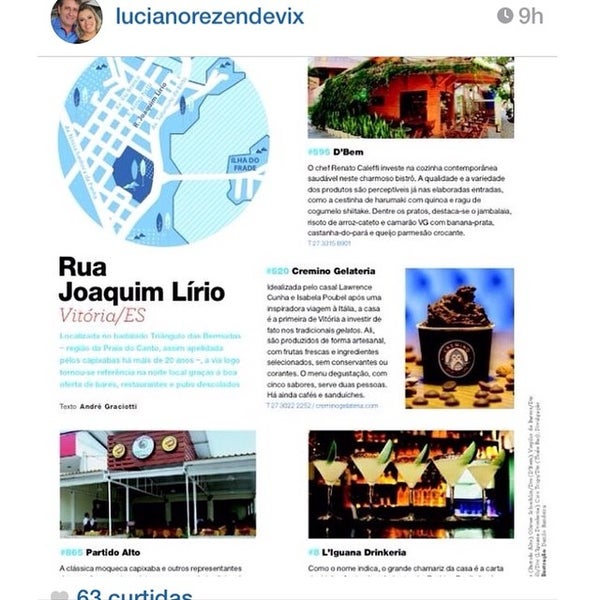 7/31/2014에 Gustavo Z.님이 L&#39;Iguana Drinkeria Gourmet에서 찍은 사진