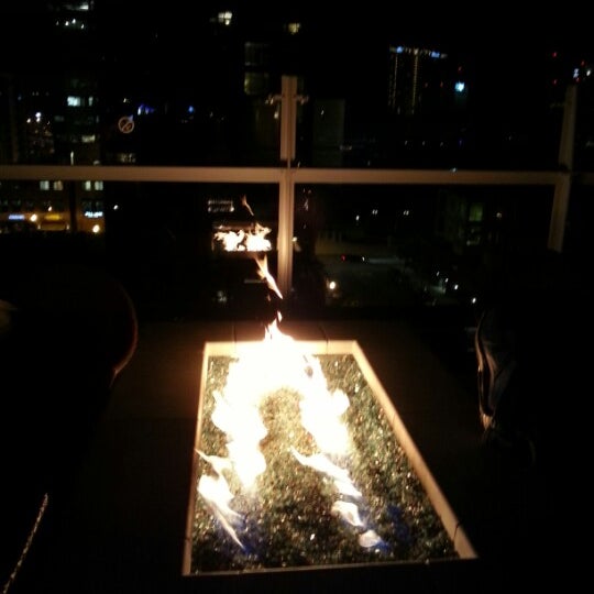 Photo taken at Level 9 Rooftop Bar &amp; Lounge by Дмитрий В. on 2/1/2013