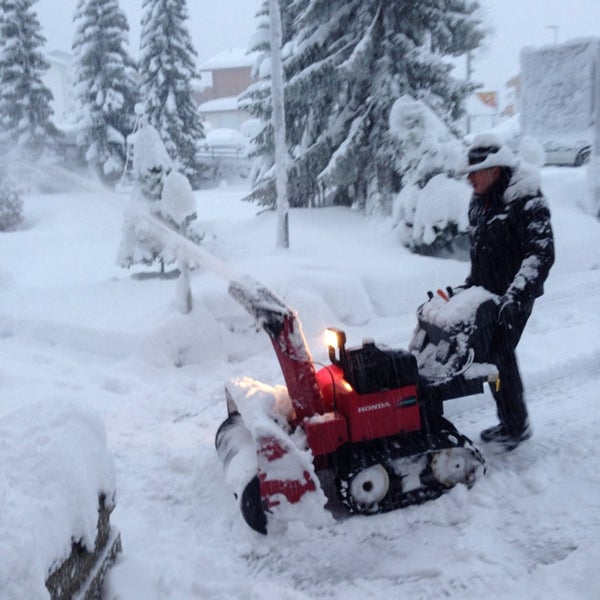 Judihui, mega viel Schnee ist da.