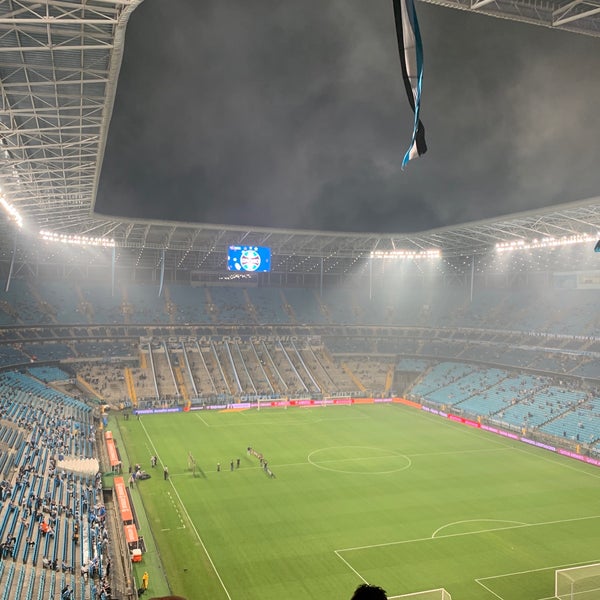 Photo taken at Arena do Grêmio by Carlos P. on 10/2/2019