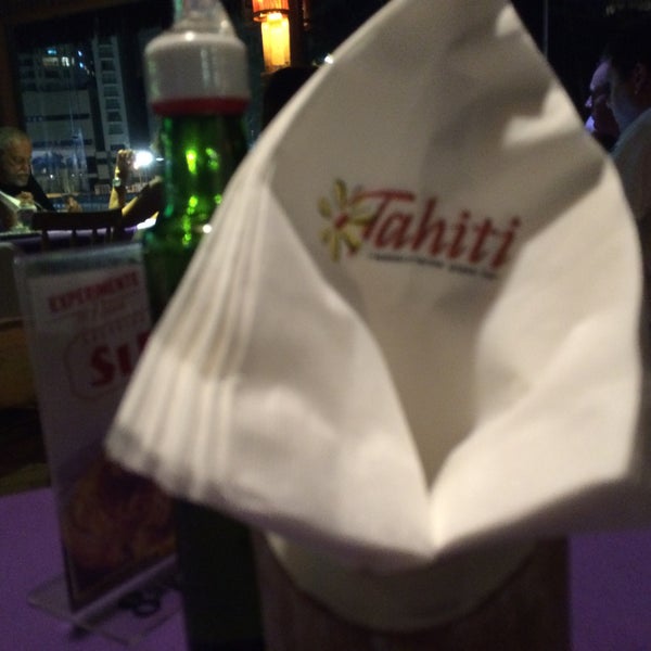 Das Foto wurde bei Tahiti Restaurante Pizza Bar von Luiz K. am 3/25/2015 aufgenommen
