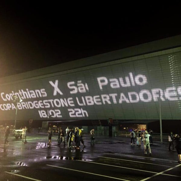 Photo taken at Arena Corinthians by Luciano B. on 2/18/2015