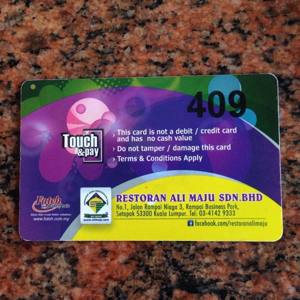 Photos At Ali Maju Cafe Gf Wisma Rampai Jalan 34 26