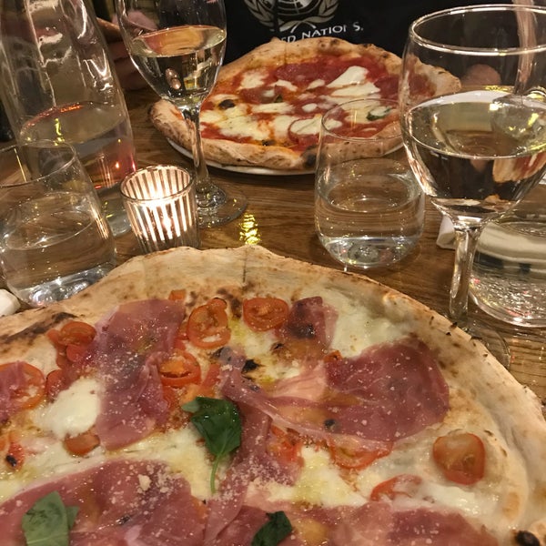 Photo taken at Sorbillo Pizzeria by Kristina M. on 5/9/2018