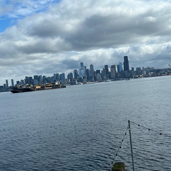 Photo taken at Salty&#39;s on Alki by Eric S. on 4/9/2022