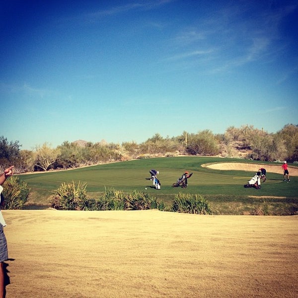Photo taken at Grayhawk Golf Club by Perry S. on 12/23/2012
