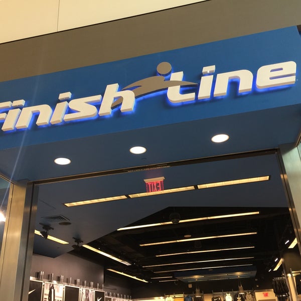 finish line in the galleria
