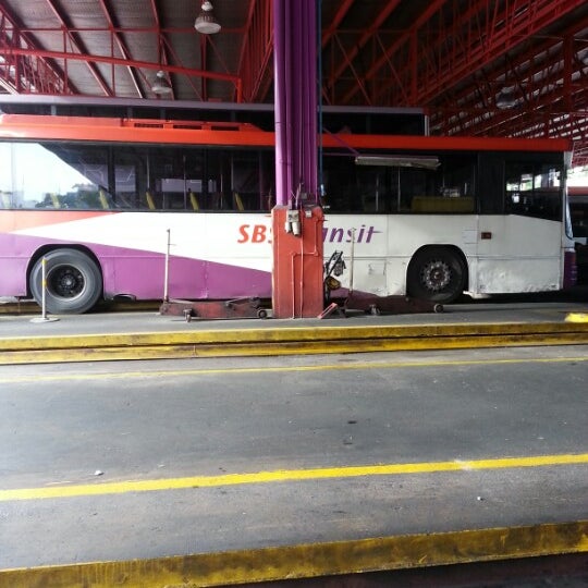 Sbs Transit Bukit Batok Bus Depot Bbdep Bus Line