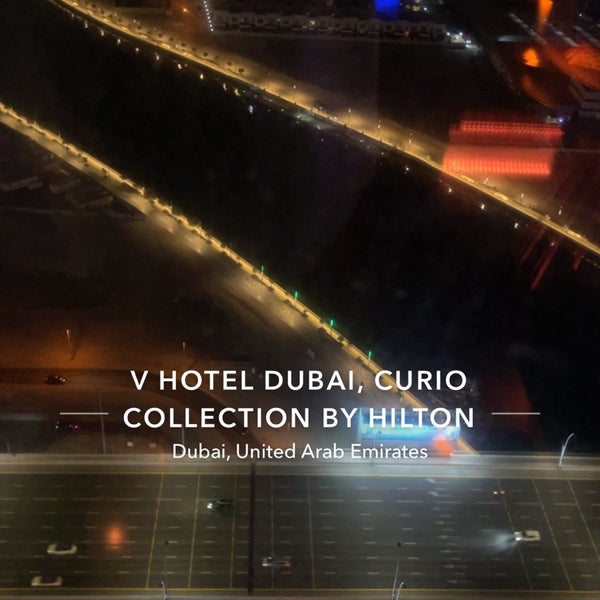 Photo taken at V Hotel Dubai, Curio Collection by Hilton by Atef S. on 9/15/2023