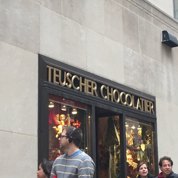 Photo taken at teuscher Chocolates - Rockefeller Center by João Paulo P. on 11/5/2014