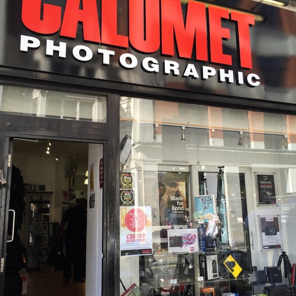 Calumet Photographic Electronics Store in Soho