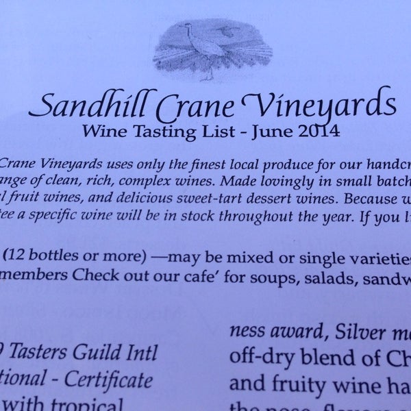 Photo taken at Sandhill Crane Vineyards by jojogray on 6/14/2014