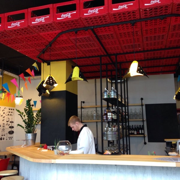Photo taken at PATERA cocktail &amp; sushi bar by Ausra G. on 3/18/2014