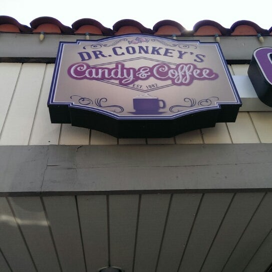 Photo taken at Dr. Conkey&#39;s Candy and Coffee Co. by Erik J. on 3/30/2014