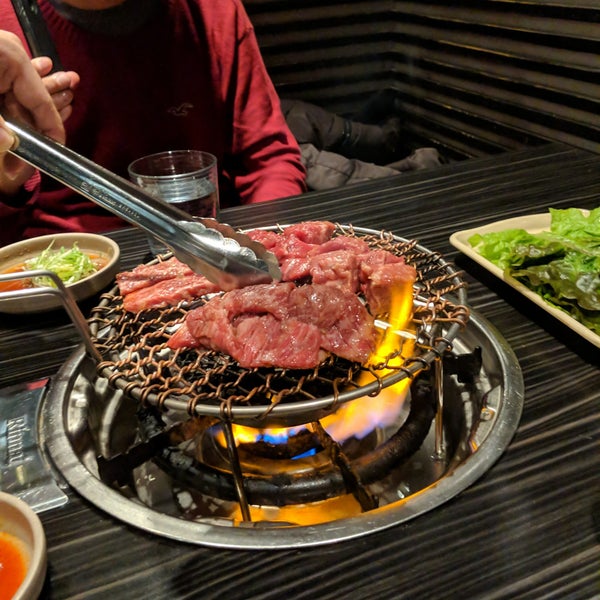Photo taken at Don&#39;s Bogam Korean BBQ &amp; Wine by Thibaut C. on 10/17/2019