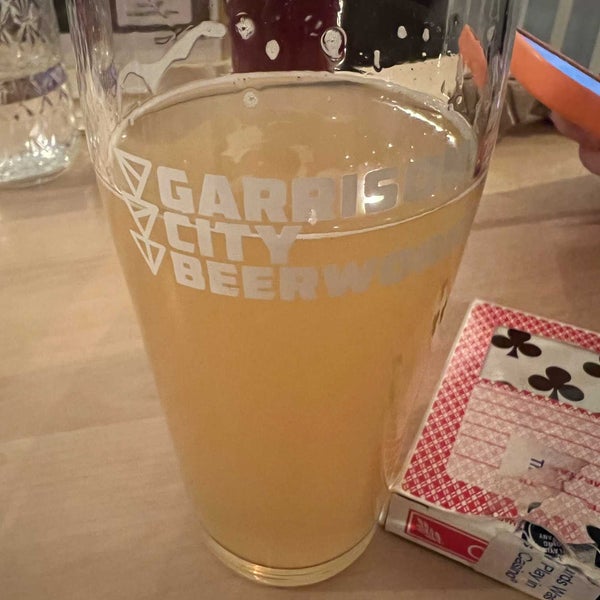 Photo taken at Garrison City Beerworks by @c_g_b on 12/18/2021