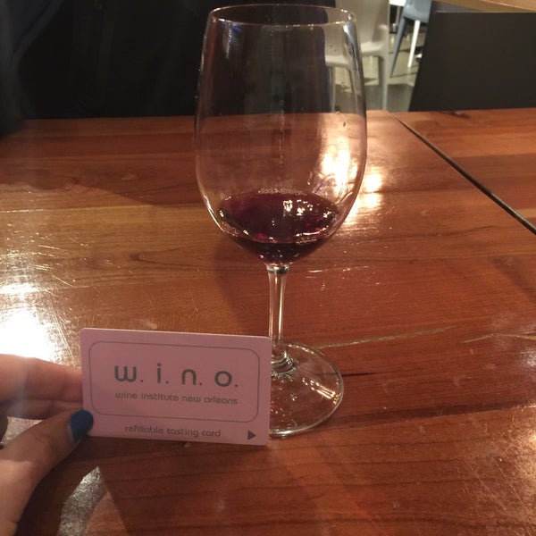 Photo taken at Wine Institute New Orleans (W.I.N.O.) by Samantha Merry M. on 12/30/2015