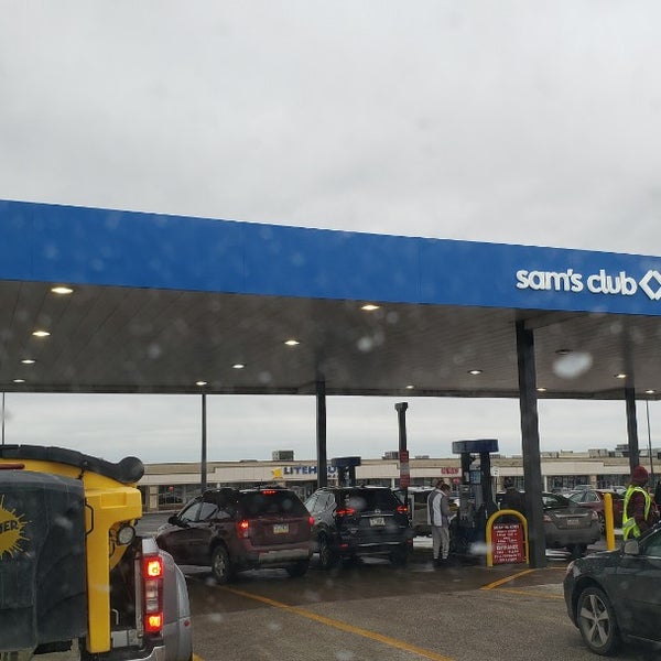 Sam's Club Gas Pump Akaryakıt İstasyonu