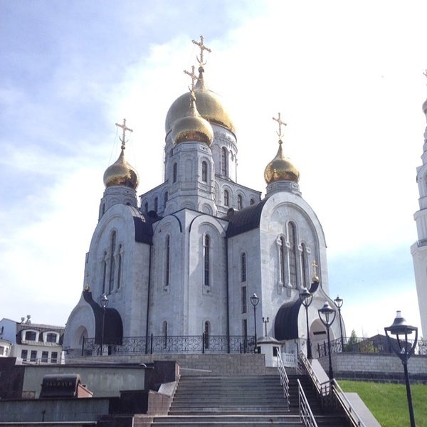 Panorama: Tserkov Voskreseniya Khristova V Solnechnom, orthodox church, Krasnoya