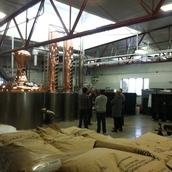Photo taken at Blaum Bros. Distilling Co. by Megan R. on 12/27/2013