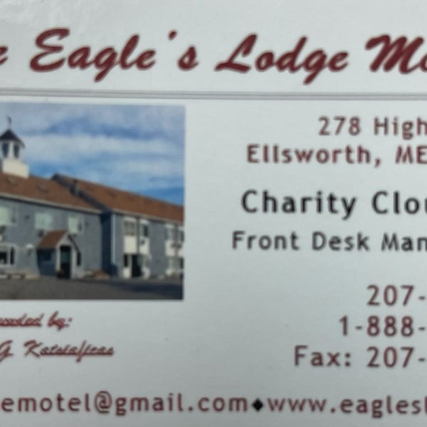 10/21/2021에 Gene B.님이 The Eagles Lodge Motel에서 찍은 사진