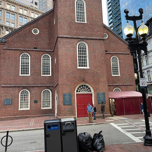 Photo taken at Old South Meeting House by Gene B. on 10/18/2021