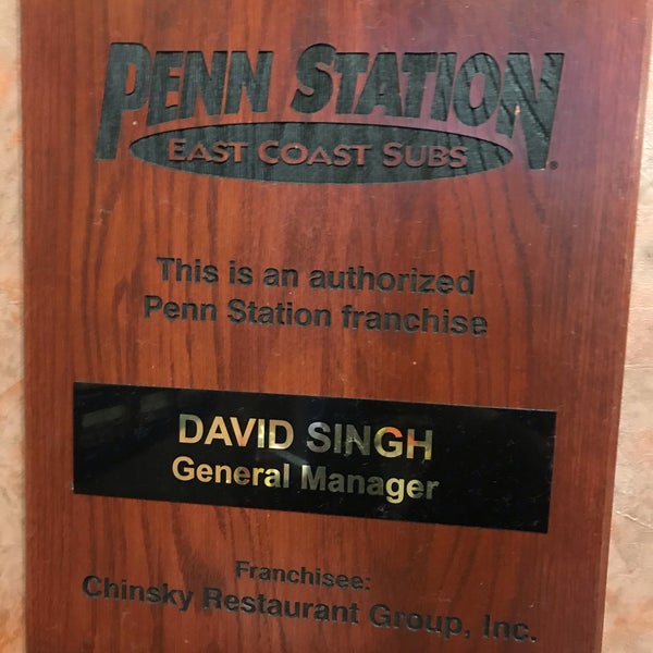 Foto scattata a Penn Station East Coast Subs da Gene B. il 10/26/2019